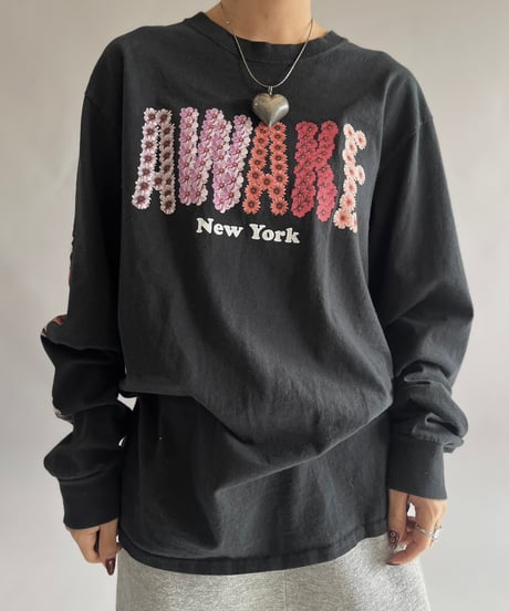 【USED】 AWAKE New York Print L/S T-Shirt/241207-004
