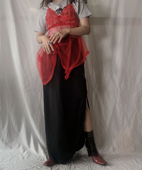 【USED】 Slip Camisole/210630-021