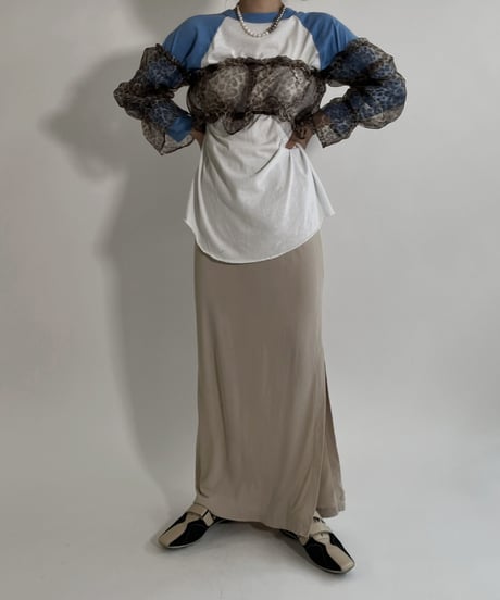 【USED】 See-through Long Sleeves Top / 220507-012