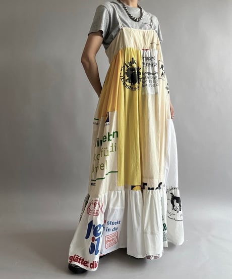 【RE;CIRCLE】RE Eco-Friendly Bag Camisole Long One-piece / 240905-015