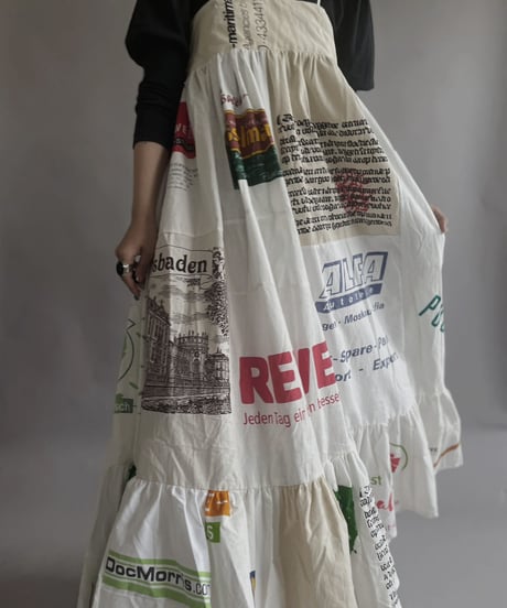 【RE;CIRCLE】RE Eco-Friendly Bag Camisole Long One-piece / 230427-007