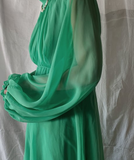 【USED】  Poly EURO Dress⑤/210407-023