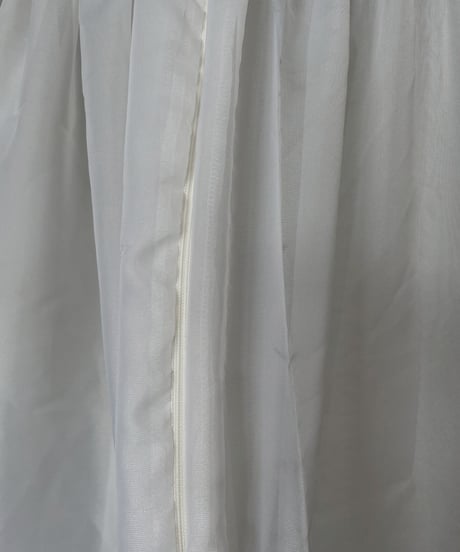 【RE;CIRCLE】 RE Sheer White Camisole One-piece / 220721-003
