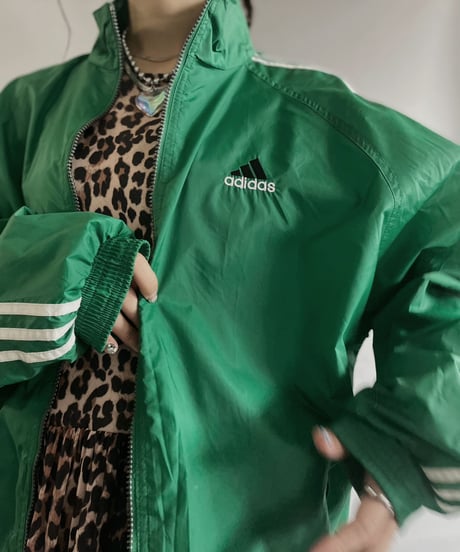 【USED】 adidas Jersey Zip-up Top / 230401-032