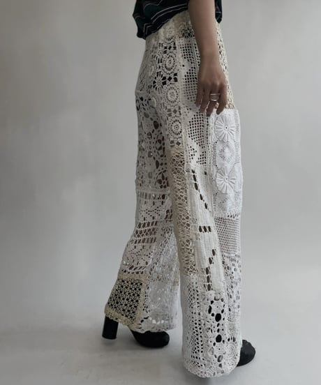 【RE;CIRCLE】RE Patchwork Pants  / 220818-015
