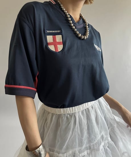 【USED】UMBRO ENGLAND  Soccer Shirt /240831-016