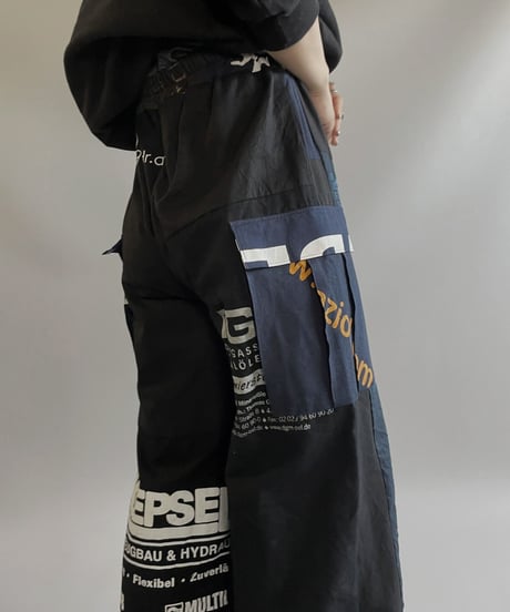 【RE;CIRCLE】RE Eco-Friendly Bag Cargo Pants Black / 230828-015