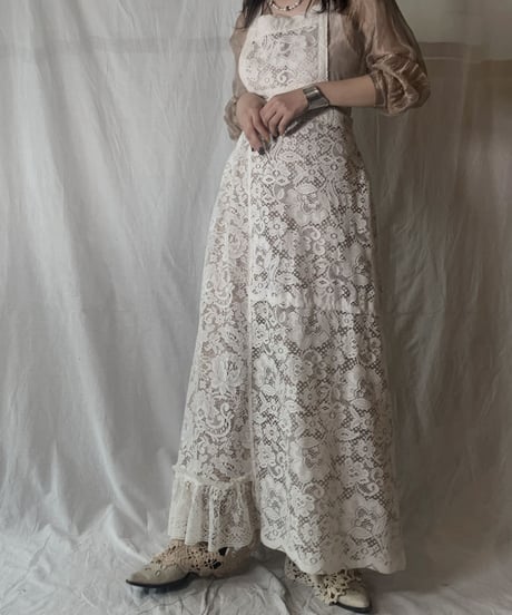 【RE;CIRCLE】RE Crocket Apron/210526-067