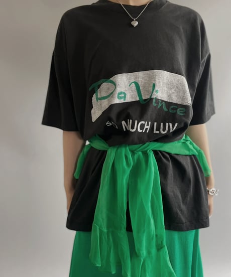 【USED】 Made in USA Da Vince So Much Luv T-Shirt / 230715-016