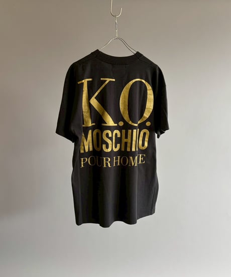【USED】 Made in USA MOSCHINO Graphic T-Shirt / 260627-026