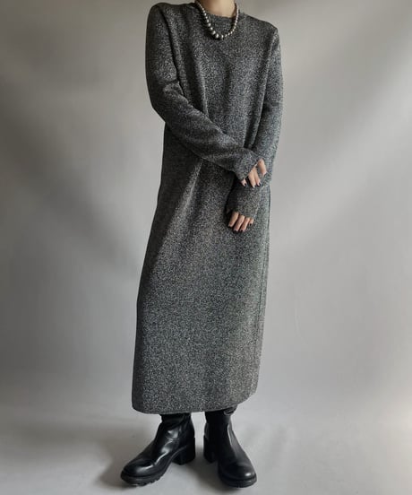 【USED】  L/S Lame One-piece / 231104-019