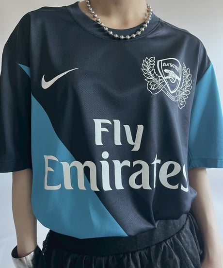 【USED】11~12's NIKE Arsenal Soccer Shirt / 2500809-017