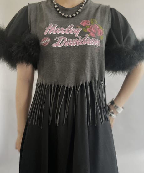 【USED】 HARLEY-DAVIDSON Fringe Tank Top / 230430-004
