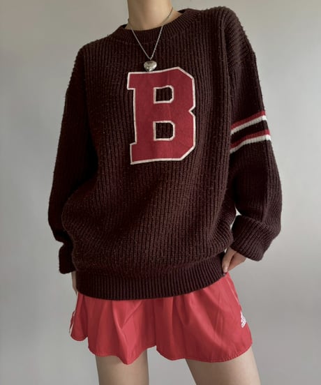【USED】 Lettered Knit / 260117-001