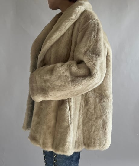 【USED】 MINCARA Fake Fur Jacket /241221-006