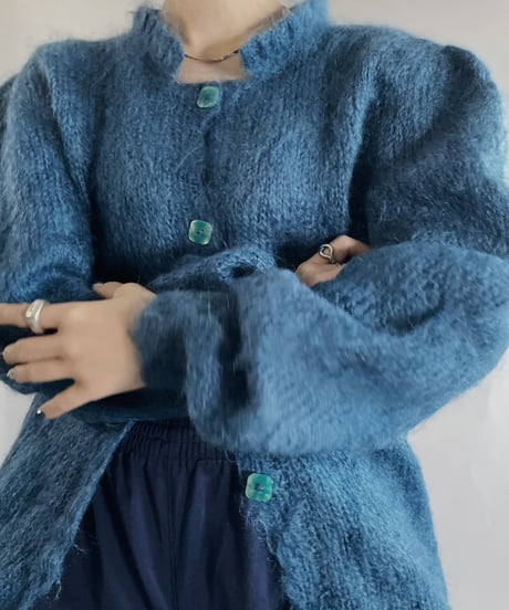 【USED】 Knit Mohair Cardigan / 230102-020