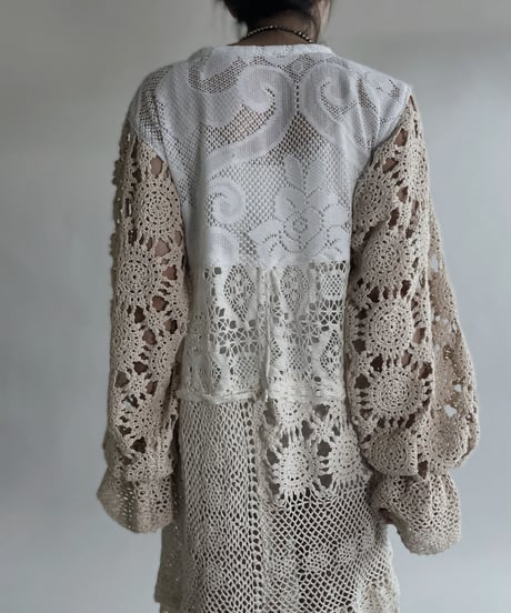 【RE;CIRCLE】 RE Crochet Lace One-piece / 220526-013