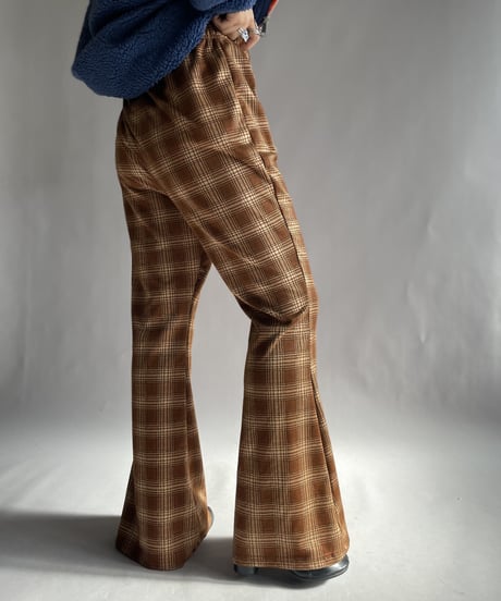 【USED】 Checked Pants / 221217-020