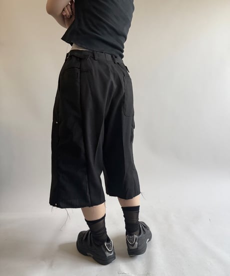 【RE;CIRCLE】 Re Suit Double Knee Shorts / 250612-003