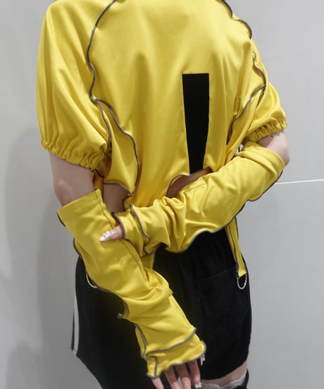 【RE;CIRCLE】 RE Mellow S/S Game Shirt Top + Arm / 250529-014