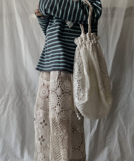 【RE;CIRCLE】 RE Crochet Purse①/210611-032