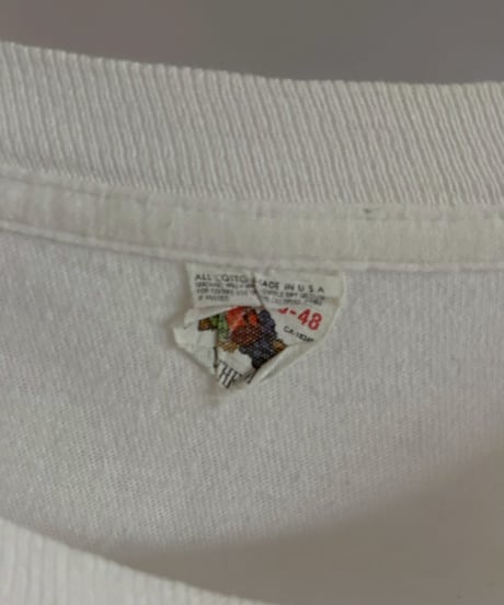 【USED】 Made in USA FRUIT OF THE LOOM Memorial T-Shirt / 260523-021