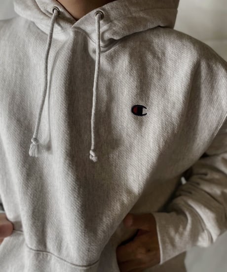 【USED】   Champion Reverse Weave Hoodie One Point /211007-047
