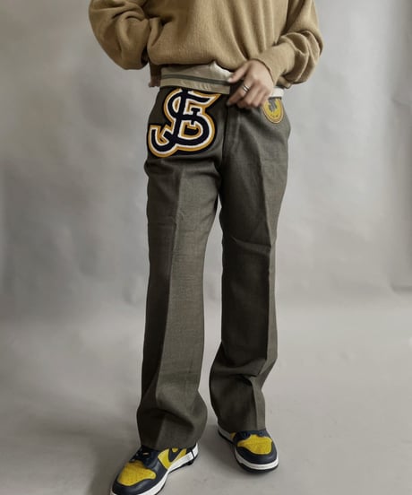 【RE;CIRCLE】 RE Wappen Slacks / 230204-012