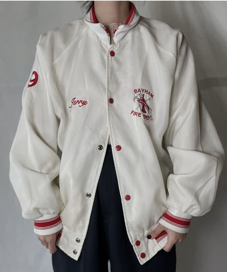 【USED】　Nylon Stadium Jumper/220127-011