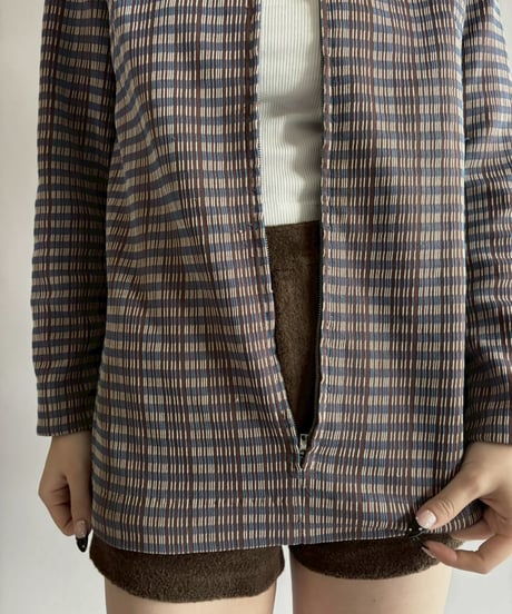 【USED】 Design Hand Made Pullover Jacket/ 260328-019