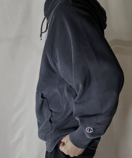 【USED】  Champion Reverse Weave Hoodie UNIVERCITY OF DENVER/211116-053