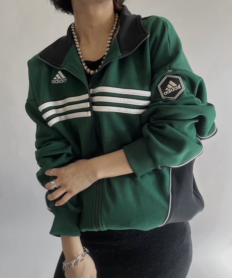 【USED】90s adidas Jersey Top /240224-028