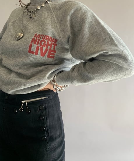 【USED】 80s Saturday Night Live Sweat Top/241124-006