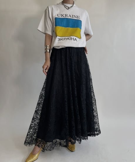 【USED】 Short Sleeved T-shirt "Uklaine" /220716-020