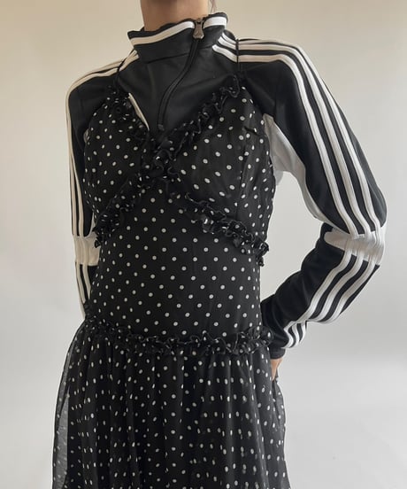 【USED】 STORIA Dot Pattern Camisole Long One-Piece  / 250517-008
