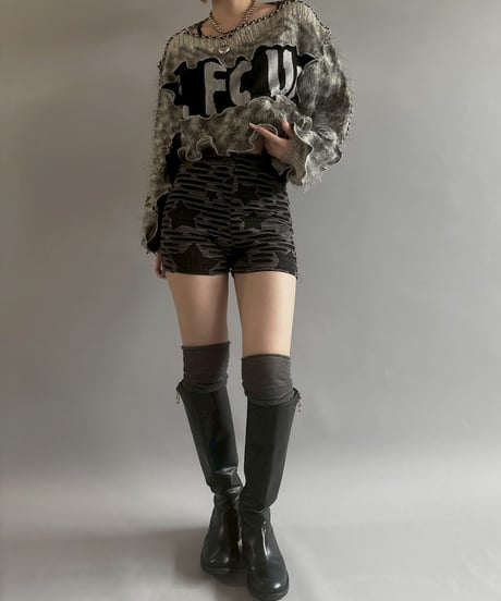 【RE;CIRCLE】 RE Mellow Mohair Knit Top/  251023-035