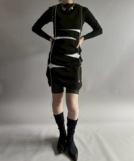 【USED】 Cutting Design N/S One-Piece / 260411-014