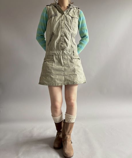 【USED】 Hooded Design N/S One-Piece / 260425-011