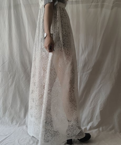 【RE;CIRCLE】 RE Lace N/S One-piece②/210611-026
