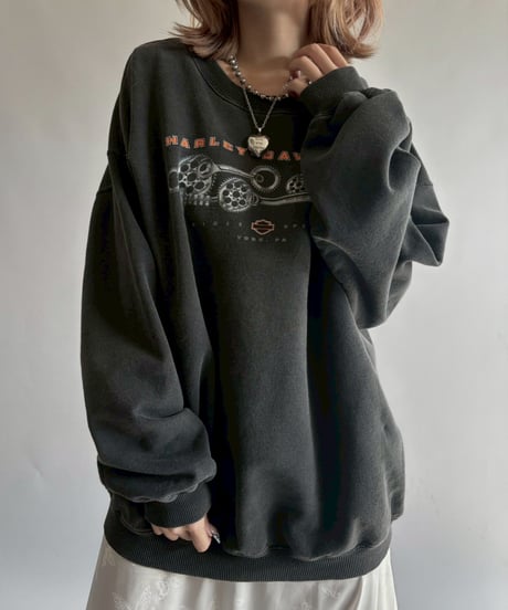【USED】 HARLEY DAVIDSON Sweat Top / 251004-026