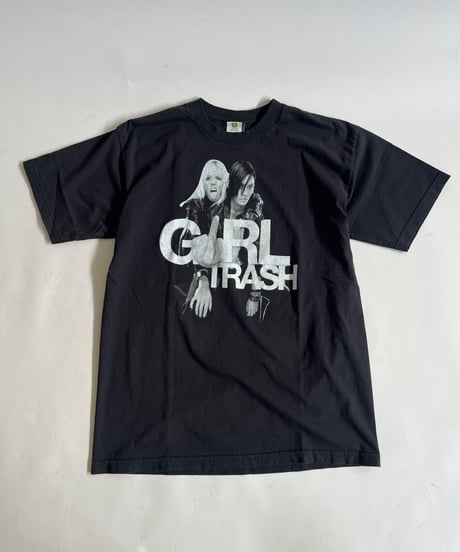 【USED】 Made in USA GIRL TRASH T-Shirt /250503-015