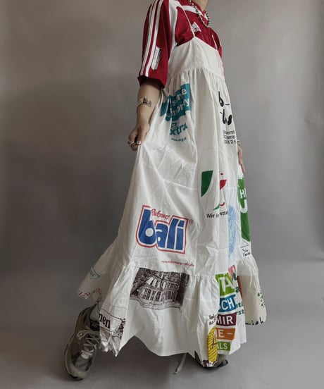【RE;CIRCLE】RE Eco-Friendly Bag Camisole Long One-piece / 230525-009