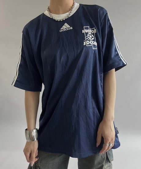 【USED】 adidas HUDSON Soccer Shirt /240706-010