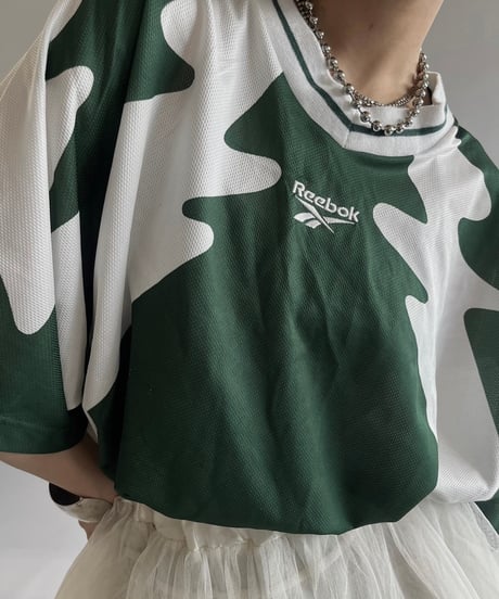 【USED】Reebok Soccer Shirt /240706-018