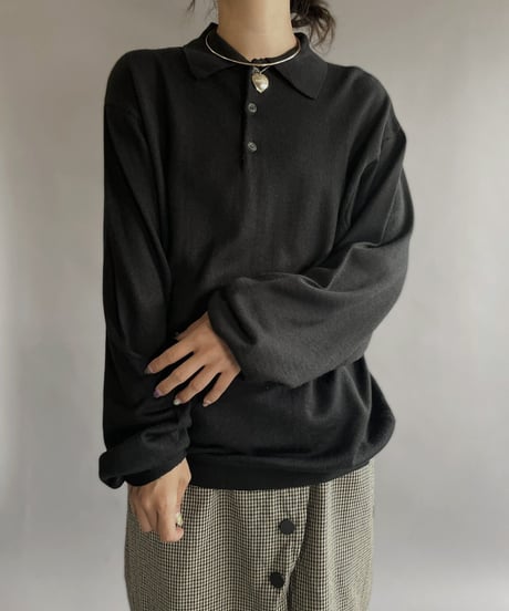【USED】 Polo Knit / 220903-012