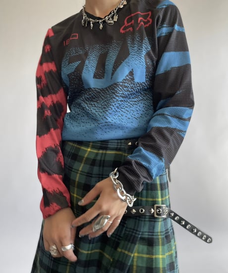 【USED】 FOX Patterned L/S Top /241006-040