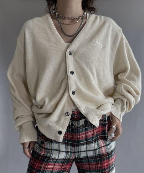 【USED】  IZOD Acrylic Knit Cardigan / 221008-006