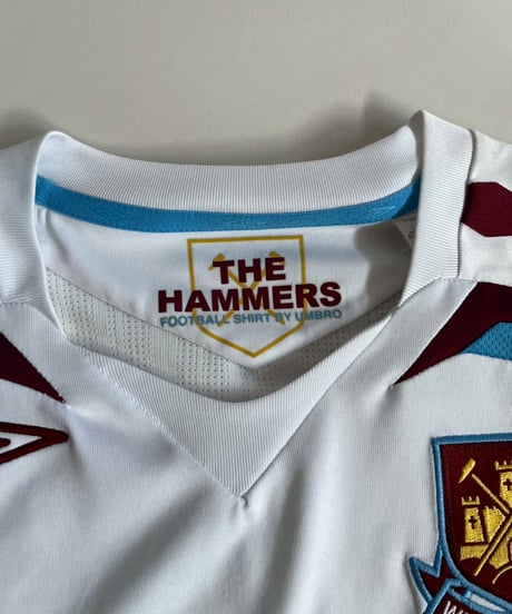 【USED】07~08's UMBRO West Ham United FC Soccer Shirt / 250809-007