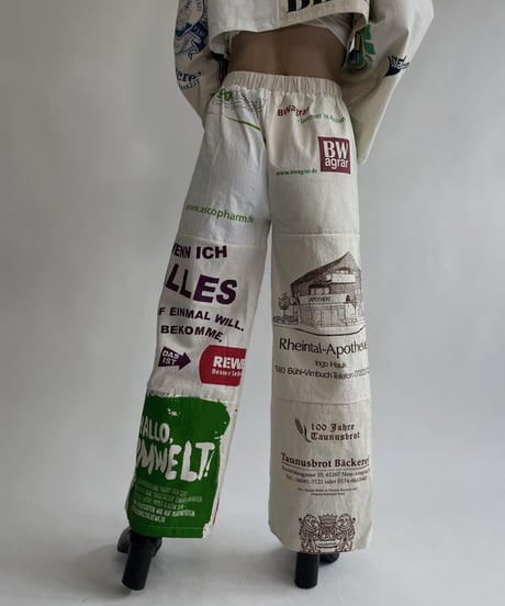 【RE;CIRCLE】 RE Eco-Friendly Bag Straight Pants / 220825-008