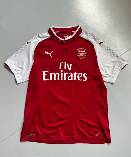 【USED】17~18's Puma Arsenal Soccer Shirt / 250712-020